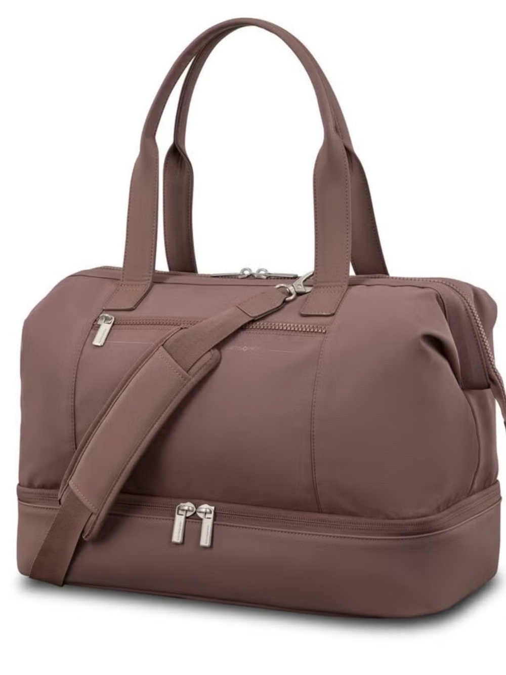 NWT Cocoa Samsonite 14” Weekender Duffel.